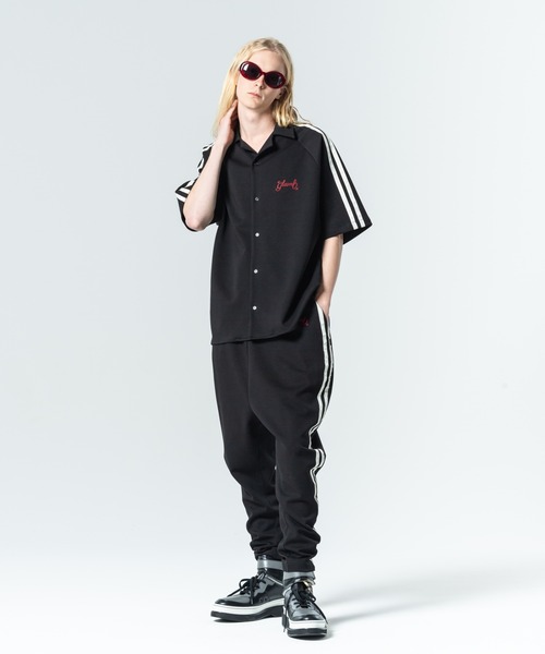 glamb(グラム)の「Line Tape Track Pants / ラインテープトラックパンツ(その他パンツ・メンズ・ベージュ/ブラック/ブルー・S/M/L)」の15枚目の写真