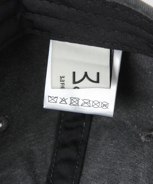 3.3 Field Trip （3.3フィールドトリップ）の「【UNISEX】3.3 Field Trip／ピグメントロゴCAP（キャップ・レディース・アイボリー/ブラック・FREE）」の10枚目の写真