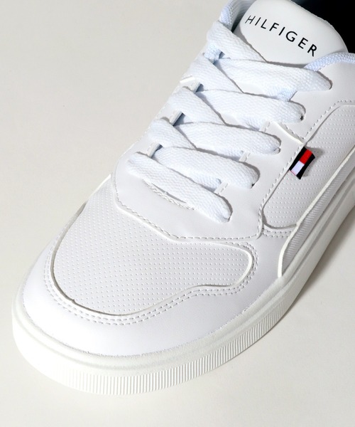 TOMMY HILFIGER(トミーヒルフィガー)の「【TOMMY HILFIGER/トミーヒルフィガー】TH LOW COURT/ローコート スニーカー(スニーカー・レディース・ホワイト・23.0cm/23.5cm/24.0cm/24.5cm/25.0cm)」の14枚目の写真