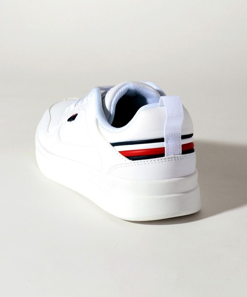 TOMMY HILFIGER(トミーヒルフィガー)の「【TOMMY HILFIGER/トミーヒルフィガー】TH LOW COURT/ローコート スニーカー(スニーカー・レディース・ホワイト・23.0cm/23.5cm/24.0cm/24.5cm/25.0cm)」の15枚目の写真