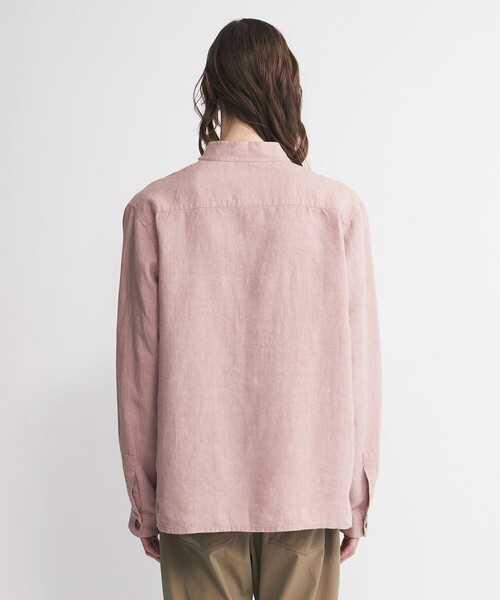 District(ディストリクト)の「<District> スタンド カバーオール(シャツ/ブラウス・メンズ・ライトピンク・44/46/48)」の5枚目の写真