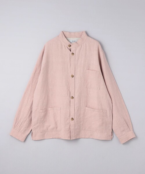 District(ディストリクト)の「<District> スタンド カバーオール(シャツ/ブラウス・メンズ・ライトピンク・44/46/48)」の6枚目の写真