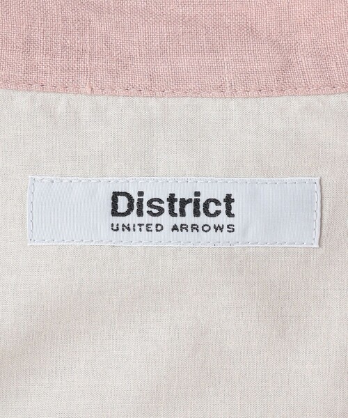 District(ディストリクト)の「<District> スタンド カバーオール(シャツ/ブラウス・メンズ・ライトピンク・44/46/48)」の14枚目の写真