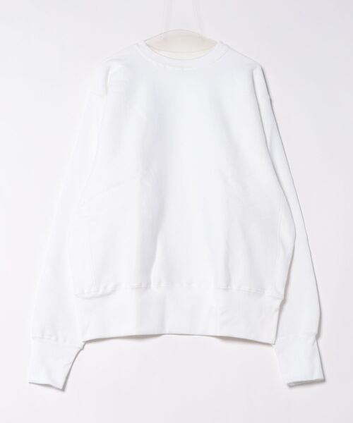 CAMBER(キャンバー)の「CAMBER / Cross-Knit SWEAT CREW NECK / CAM234(スウェット・レディース・ブラック/グレー/ホワイト・MEDIUM/LARGE/X-LARGE)」の8枚目の写真