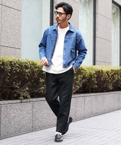 jiggys shop（ジギーズショップ）の「ダブルフェイス イージー ジャージスリムパンツ スラックス（その他パンツ・メンズ・グリーン系その他/ブラック/ベージュ・SMALL/MEDIUM/LARGE/X-LARGE）」の6枚目の写真