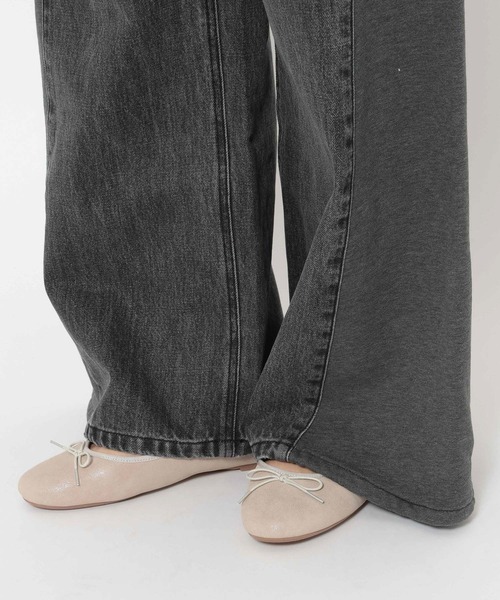 LEPSIM（レプシィム）の「サイド切り替えデニムパンツ　291099（デニムパンツ・レディース・チャコールグレー/ブルー・FREE）」の14枚目の写真