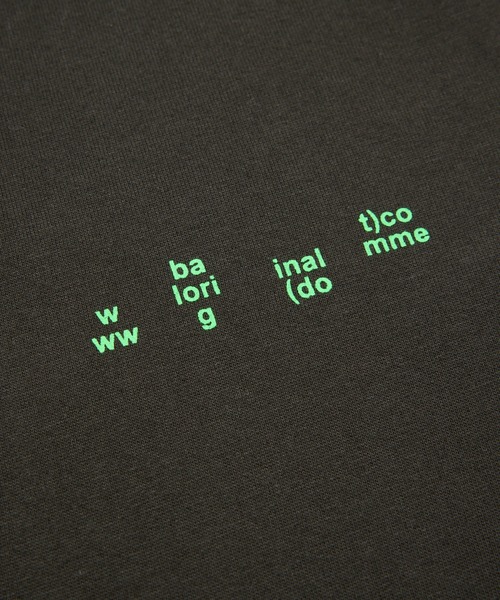 BAL(バル)の「genom(Tシャツ/カットソー・メンズ・アッシュグレー/ホワイト/ブラック・1/2/4/3)」の7枚目の写真