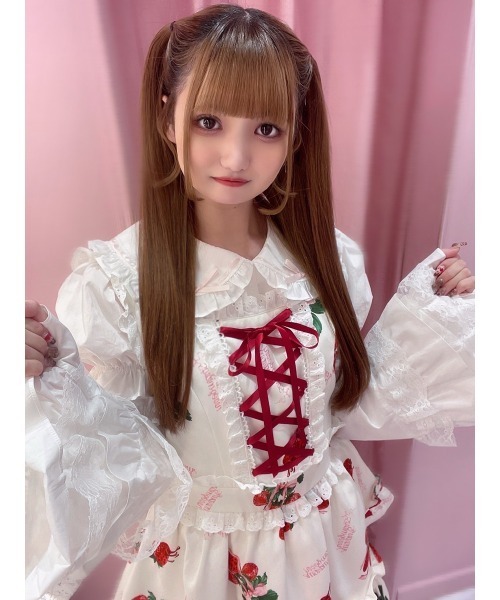 Ank Rouge(アンクルージュ)の「はしごリボン姫袖ブラウス(シャツ/ブラウス・レディース・ホワイト/ピンク/ブラック・M)」の21枚目の写真