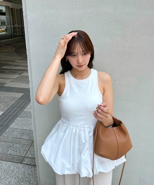 model：H160 着用サイズ：FREE