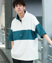 LAKOLE | パネルハーフZIPロゴＴ / 283481(Tシャツ/カットソー)