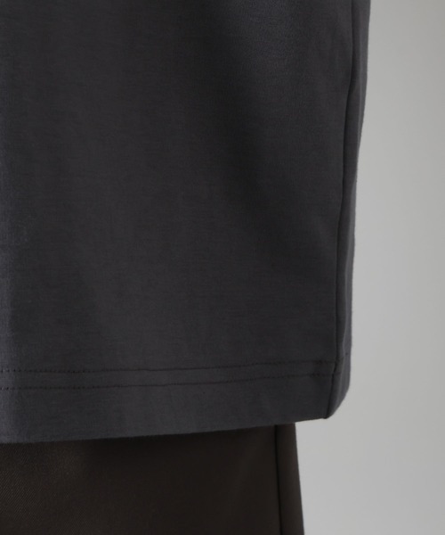 LAKOLE（ラコレ）の「パネルハーフZIPロゴＴ / 283481（Tシャツ/カットソー・メンズ・ホワイト/ライトグレー/ブラック/グリーン/パープル・LARGE/X-LARGE/MEDIUM）」の19枚目の写真