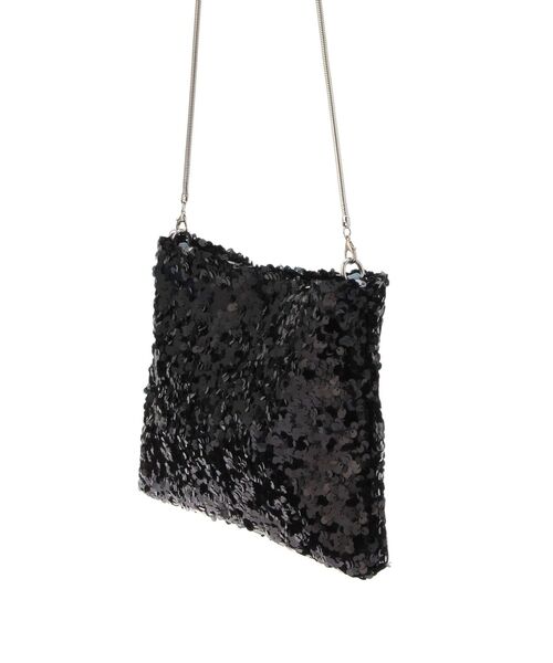 LAGUNAMOON(ラグナムーン)の「LADYスパンコールミニバッグ(ショルダーバッグ・レディース・ブラック/ベージュ・FREE)」の11枚目の写真