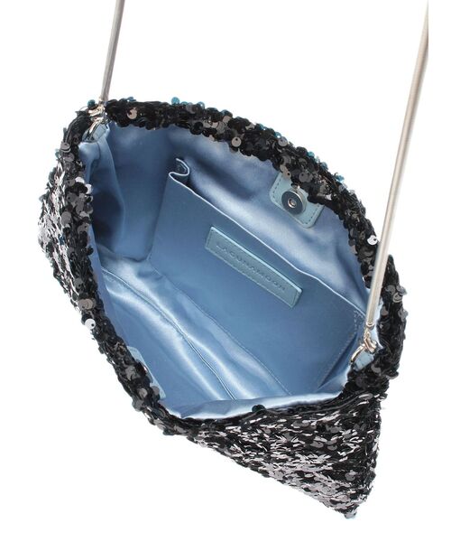 LAGUNAMOON(ラグナムーン)の「LADYスパンコールミニバッグ(ショルダーバッグ・レディース・ブラック/ベージュ・FREE)」の14枚目の写真