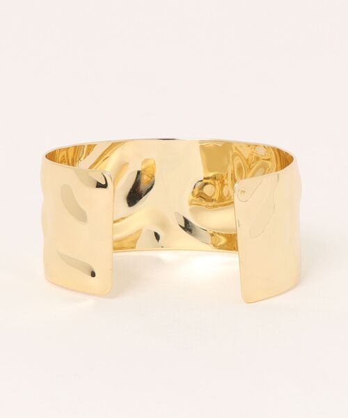 Fun & Daily（ファンアンドデイリー）の「F&D : レトロワイドバングル（バングル/リストバンド・レディース・シルバー/ゴールド・FREE）」の3枚目の写真