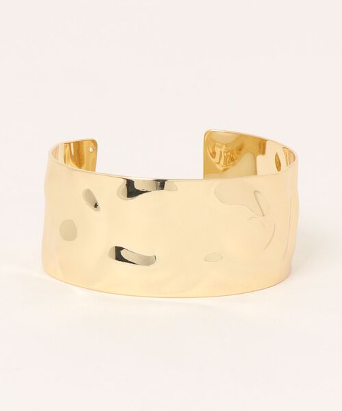 Fun & Daily（ファンアンドデイリー）の「F&D : レトロワイドバングル（バングル/リストバンド・レディース・シルバー/ゴールド・FREE）」の6枚目の写真