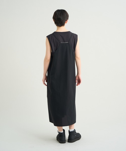 NANGA(ナンガ)の「DotAir CAMISOLE DRESS/ドットエアキャミソールドレス(ワンピース・レディース・プラム/ブラック系その他/ブルー・M/L/S)」の16枚目の写真
