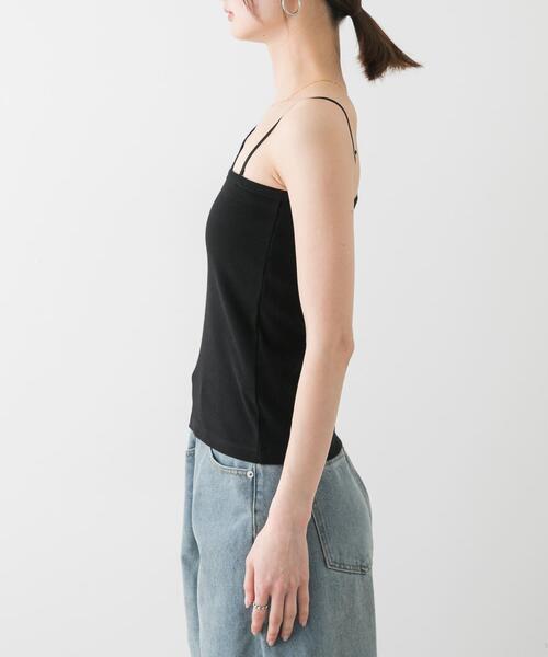 SENSE OF PLACE by URBAN RESEARCH（センスオブプレイスバイアーバンリサーチ）の「カップツキワンショルダータンクトップ（タンクトップ・レディース・ホワイト/ブラック/ブルー・ONE）」の21枚目の写真