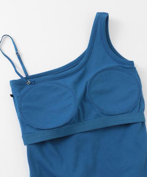 SENSE OF PLACE by URBAN RESEARCH（センスオブプレイスバイアーバンリサーチ）の「カップツキワンショルダータンクトップ（タンクトップ・レディース・ホワイト/ブラック/ブルー・ONE）」の8枚目の写真