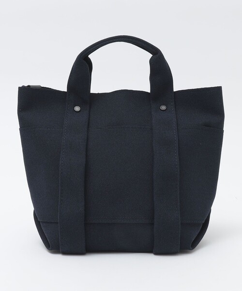 SHIPS(シップス)の「KARRI: POLY CANVAS 2WAY TOTE S(トートバッグ・メンズ・ライトグレー/ネイビー・ONE SIZE)」の2枚目の写真
