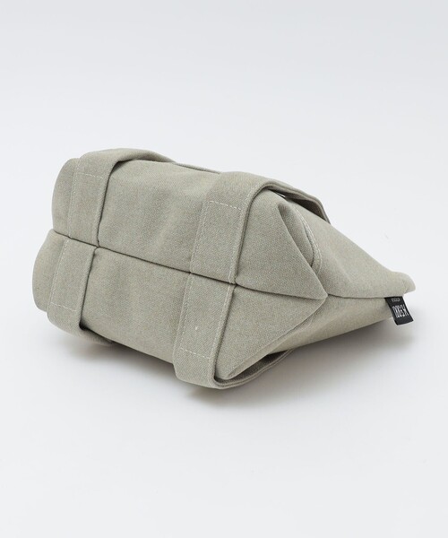 SHIPS(シップス)の「KARRI: POLY CANVAS 2WAY TOTE S(トートバッグ・メンズ・ライトグレー/ネイビー・ONE SIZE)」の5枚目の写真