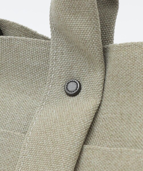 SHIPS(シップス)の「KARRI: POLY CANVAS 2WAY TOTE S(トートバッグ・メンズ・ライトグレー/ネイビー・ONE SIZE)」の10枚目の写真