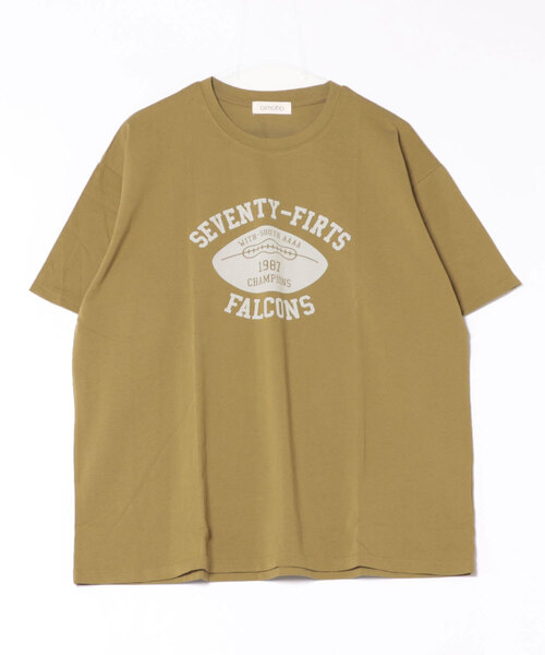 aimoha(アイモハ)の「レトロプリントTシャツ (SS)(Tシャツ/カットソー・レディース・ホワイト/ベージュ/ブラック/グリーン/チョコ・FREE)」の21枚目の写真