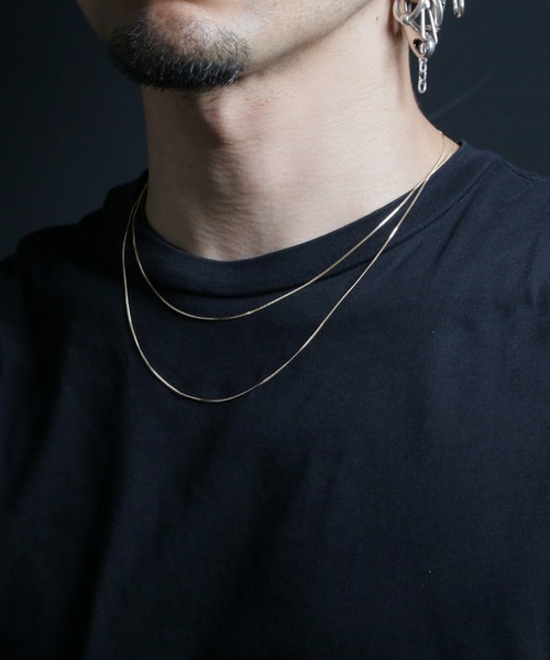 JAM HOME MADE（ジャムホームメイド）の「R18K チェーン ネックレス 喜平 S 50cm/K18YG/18金イエローゴールド メンズ レディース（ネックレス・メンズ・イエローゴールド・ONE SIZE）」の4枚目の写真