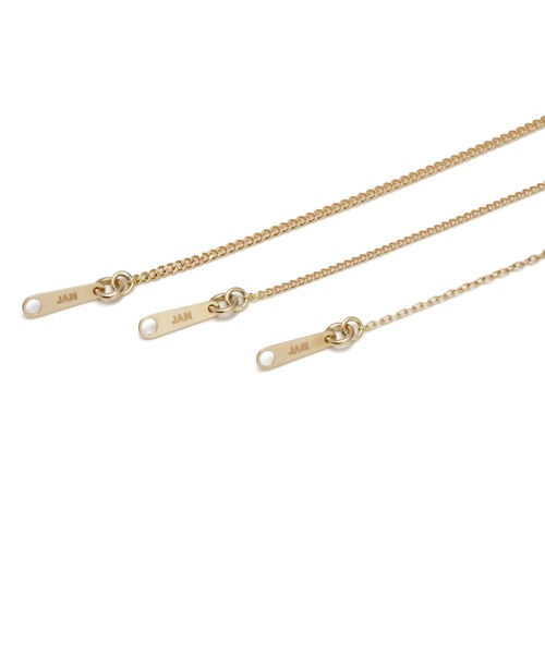 JAM HOME MADE（ジャムホームメイド）の「R18K チェーン ネックレス 喜平 S 50cm/K18YG/18金イエローゴールド メンズ レディース（ネックレス・メンズ・イエローゴールド・ONE SIZE）」の7枚目の写真