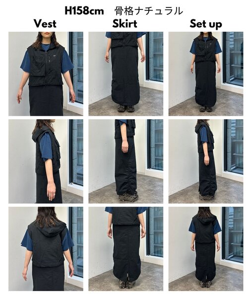 CPCM（シーピーシーエム）の「【PIPI's企画】冷感セットアップ（ワンピース・レディース・ブラック・FREE）」の22枚目の写真