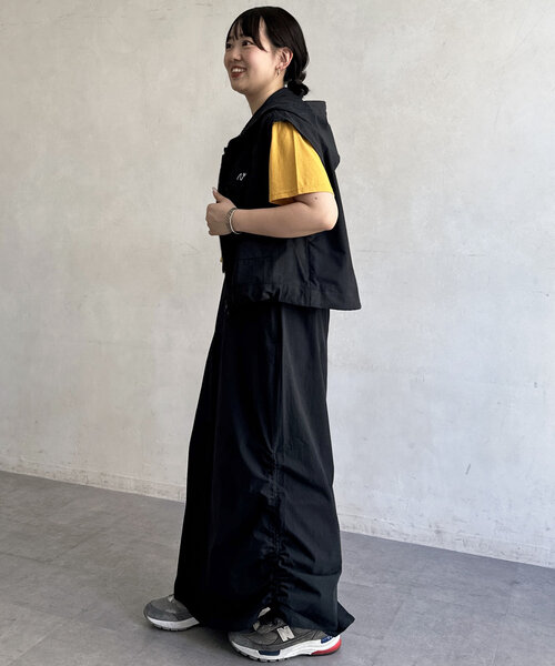 CPCM（シーピーシーエム）の「【PIPI's企画】冷感セットアップ（ワンピース・レディース・ブラック・FREE）」の6枚目の写真