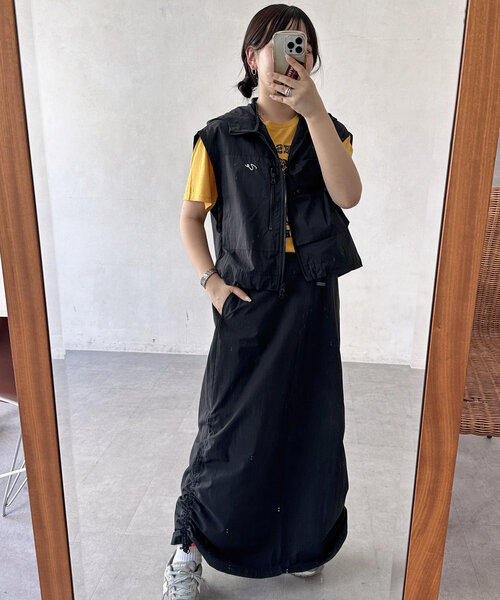 CPCM（シーピーシーエム）の「【PIPI's企画】冷感セットアップ（ワンピース・レディース・ブラック・FREE）」の9枚目の写真