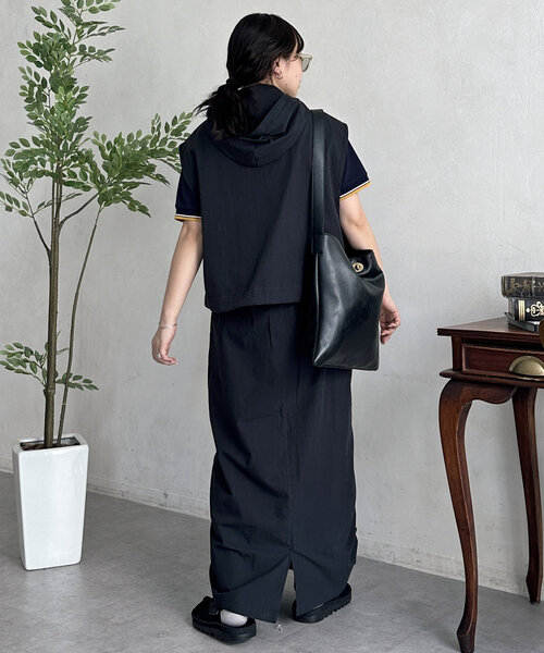 CPCM（シーピーシーエム）の「【PIPI's企画】冷感セットアップ（ワンピース・レディース・ブラック・FREE）」の13枚目の写真