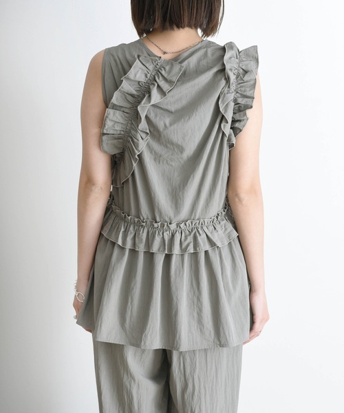 ランダムフリル チュニックジレ Eimee Law│Eimee Law & LHELBIE 公式