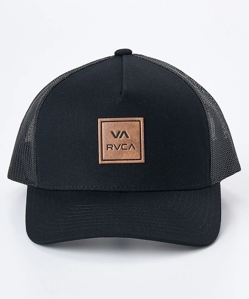 RVCA（ルーカ）の「RVCA メンズ 【VA SPORT】 VA ATW CURVED BRIM TRUCKER キャップ 【2025年夏モデル】/ルーカロゴメッシュキャップ（帽子）（キャップ・メンズ・ブラック/モスグリーン・FREE）」の4枚目の写真