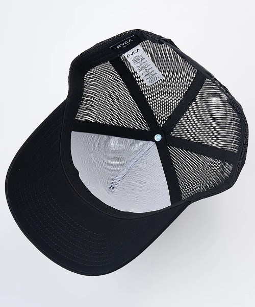 RVCA（ルーカ）の「RVCA メンズ 【VA SPORT】 VA ATW CURVED BRIM TRUCKER キャップ 【2025年夏モデル】/ルーカロゴメッシュキャップ（帽子）（キャップ・メンズ・ブラック/モスグリーン・FREE）」の5枚目の写真