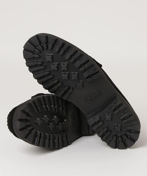 G.H.BASS（ジーエイチバス）の「G.H.Bass / ジー・エイチ・バス：LARSON SUEDE：BA11512[STD]（ローファー・メンズ・ブラック・US7/US 9.5/US8/US8.5/US9/US7.5）」の3枚目の写真