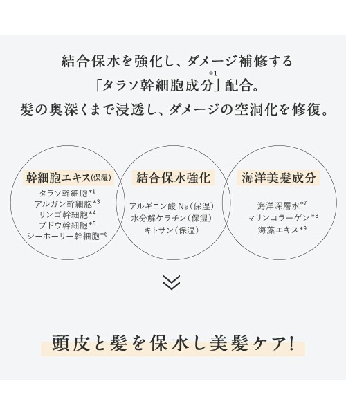 8 THE THALASSO（エイトザタラソ）の「エイトザタラソ　ポーション ヘアオイル アクアホワイトフローラル/無香料　24錠（ヘアオイル/ヘアミルク・レディース・アクアホワイトフローラル/無香料・FREE）」の10枚目の写真