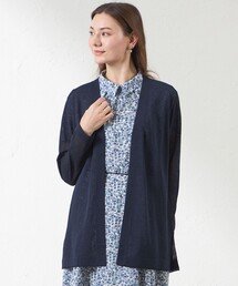 AMACA（アマカ）の「ナチュラルミックスカーディガン（カーディガン/ボレロ）」