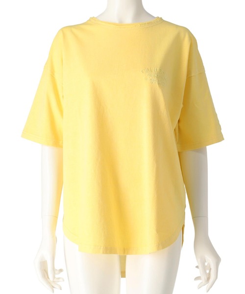 anap mimpi（アナップミンピ）の「ピグメント 加工 カットオフ CALIFORNIA ロゴ Tシャツ（Tシャツ/カットソー・レディース・ブラック/グリーン/イエロー・FREE）」の20枚目の写真
