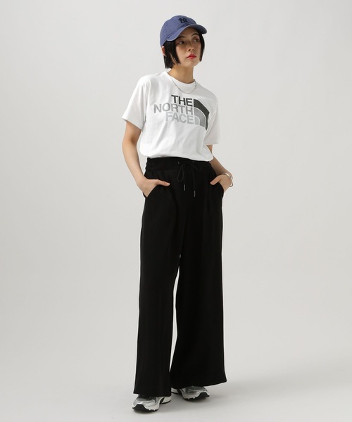 THE NORTH FACE（ザノースフェイス）の「【THE NORTH FACE(ザ・ノース・フェイス)】カラフルロゴT（Tシャツ/カットソー・レディース・ブルー/ブラック/ホワイト・MEDIUM）」の19枚目の写真