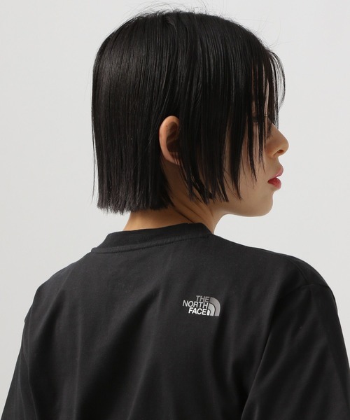THE NORTH FACE（ザノースフェイス）の「【THE NORTH FACE(ザ・ノース・フェイス)】カラフルロゴT（Tシャツ/カットソー・レディース・ブルー/ブラック/ホワイト・MEDIUM）」の22枚目の写真