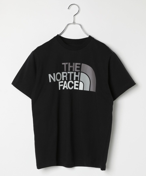 ★限定!おしゃれなロゴレア!THE NORTH FACE チョークロゴTシャツ THE NORTH FACE tシャツ S/S Square Mountain Logo Tee / ザ