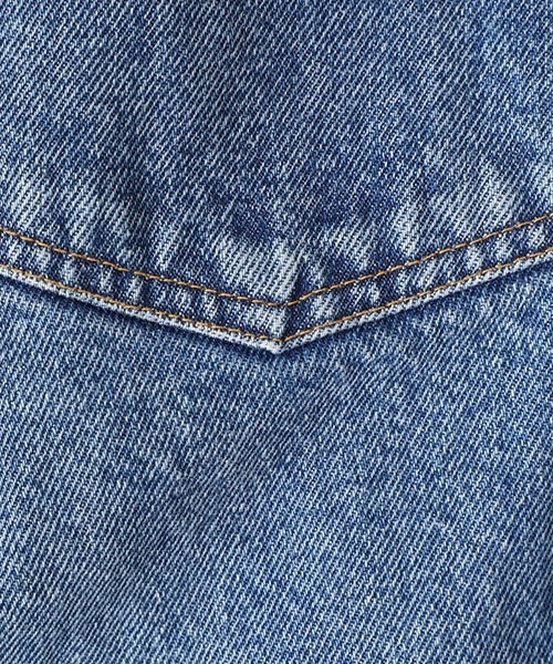 INSCRIRE（アンスクリア）の「INSCRIRE / アンスクリア：Denim Tuck Wide Pants：ID-PT22-M[STD]（デニムパンツ・メンズ・ブルー系その他・33/32）」の4枚目の写真