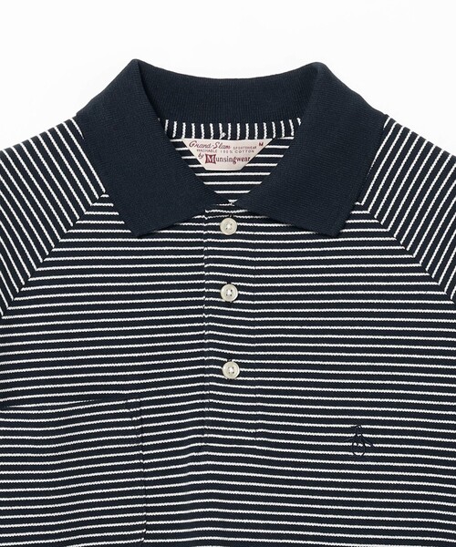 マンシングウェア Munsingwear ボーダー ポロシャツ 日本製 Munsingwear セール 公式 マンシングウェア ボーダー 半袖