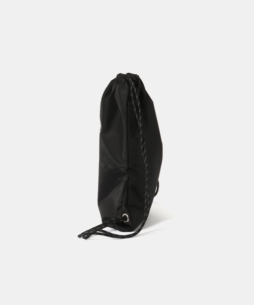 PARROTT CANVAS（パロットキャンバス）の「PARROTT CANVAS/パロットキャンバス ナイロンナップサック（バックパック/リュック・レディース・ブラック・FREE）」の2枚目の写真