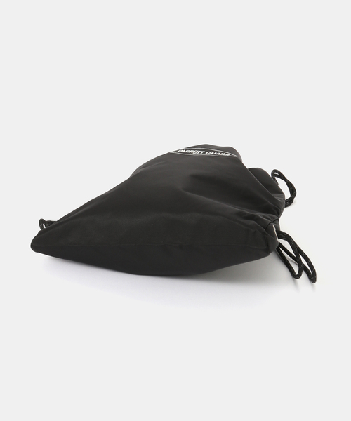 PARROTT CANVAS（パロットキャンバス）の「PARROTT CANVAS/パロットキャンバス ナイロンナップサック（バックパック/リュック・レディース・ブラック・FREE）」の4枚目の写真