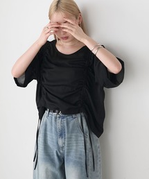 【forksy.】シアー シャーリング 半袖Tシャツ