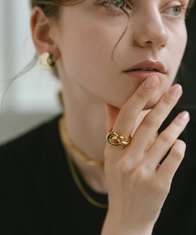 Ops.（オプス）の「リング シルバー925 指輪 ごつめ 金属アレルギー対応【obliga オブリガ リング】（リング）」