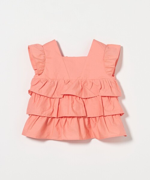 green label relaxing（グリーンレーベルリラクシング）の「ティアードチュニック / キッズ  100cm-130cm（シャツ/ブラウス・キッズ・ライム/シャーベット・110cm/100cm/120cm/130cm）」の2枚目の写真