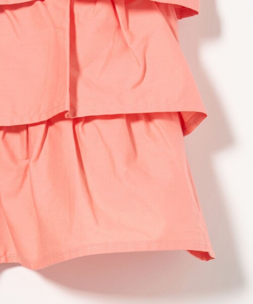 green label relaxing（グリーンレーベルリラクシング）の「ティアードチュニック / キッズ  100cm-130cm（シャツ/ブラウス・キッズ・ライム/シャーベット・110cm/100cm/120cm/130cm）」の7枚目の写真